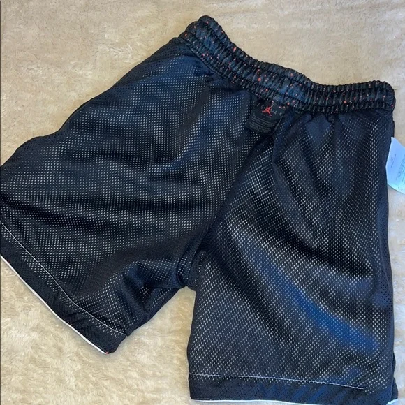 Jordan Black Shorts with Neon and White Details - Picture 6 of 9